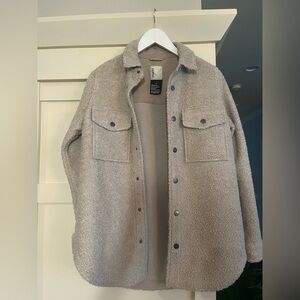 Vuori Light Tan Sherpa Jacket